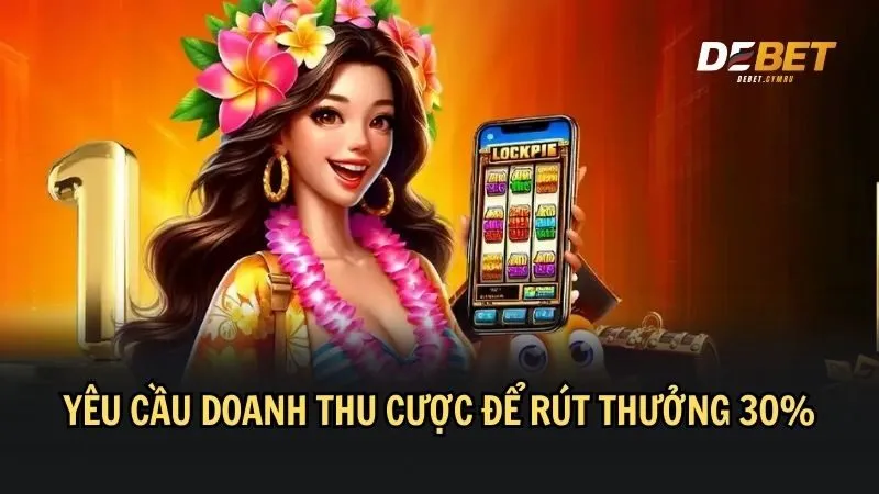 DEBET đưa ra yêu cầu cá cược để nhận ưu đãi