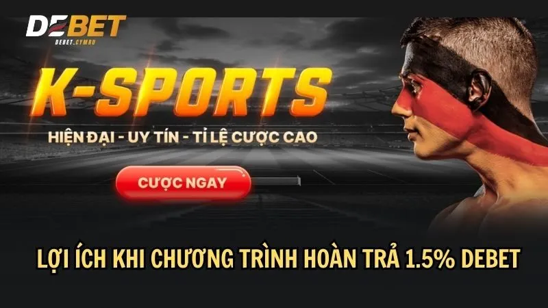 Tham gia chương trình hoàn trả 1.5% với nhiều quyền lợi