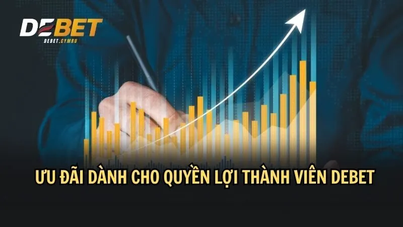 Quyền lợi thành viên DEBET với nhiều ưu đãi