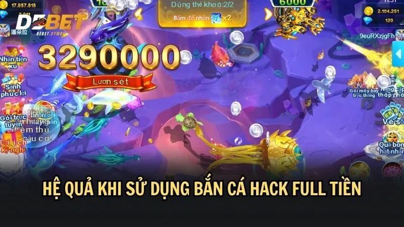 Sử dụng hack kèm theo nhiều hệ lụy