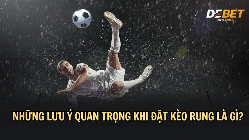 Một số chú ý khi bắt kèo rung là gì